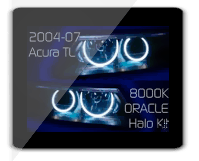 2007 Acura on Acura Tl Oracle Halo Headlights Kit 2004 2007