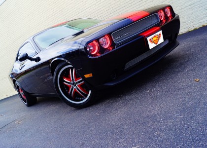 2013 Dodge Challenger Halos, Custom Leather Interior Seats, Racing Strip, and more..