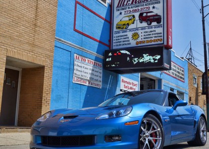 Corsa Exhaust on 2009 Corvette ZO6